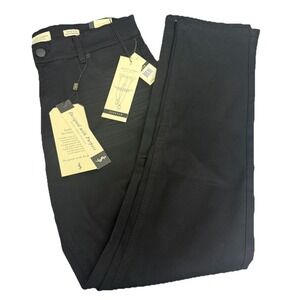 Scott James Men's Slim Fit Stretch Black Jeans  5 Pockets Size 34X32 New